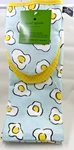 Kate Spade Aqua Yellow Egg Kitchen Towel And Mini Oven Mitt 4 Piece Set New. Fixed Price $32.00.