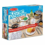 Melissa Doug Kitchen 22PCS Accessory Set 9304. Fixed Price $48.95.
