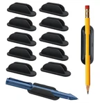 10PCS Black Silicone Desktop Sticky Holder Pencil Stand Essential Office. Fixed Price $9.99.