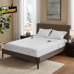 King Cotton Heated Mattress Pad 20 Settings Auto Shut Off Deep Pocket. Fixed Price $124.39.