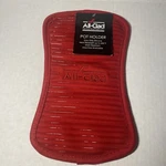 All-clad Silicone Pot Holder Red Chili Professional High Quality Heat Resistant. Fixed Price $19.99.