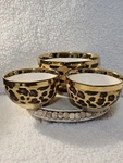 Pampa Bay Animal Print Small Serving Bowl Set Of 3 New With Tags Porcelain. Fixed Price $65.00.