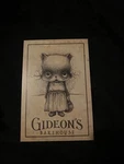 Gideon's Bakehouse October 2021 Menu Art Card Adeline. Fixed Price $280.00.