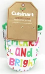 Cuisinart 2 Pak Silicone Christmas Mini Oven Mitts. New.. Fixed Price $14.99.