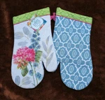 Flowers Oven Mitt Set Kay Dee Butterfly Garden Pattern Nwt. Fixed Price $18.98.