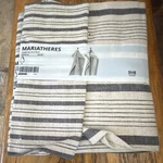 Ikea Mariatheres Kitchen Linen Set Beige Gray Cotton 2 Pack 50X70CM. Fixed Price $20.00.
