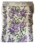 April Cornell Lilac Festival Table Runner Cotton White Purple Multi 16X90 Spring. Fixed Price $51.01.