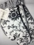 April Cornell Kitchen Towel Pot Holder Oven Mitt Black White Floral Felicity Nwt. Fixed Price $24.99.