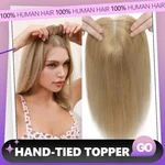 Clip In 100% Remy Human Hand-tied Lace Base Topper Hairpiece 8CM*10CM. Fixed Price $9.19.