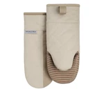 2-PACK Heat Resistant Two-tone Oven Mitts, Non-slip Grip Kitchen Gloves. Fixed Price $13.99.