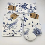 Nwt Mabelle Home Collection Floral Pot Holders Oven Mitts Towels Set Of 6 Cotton. Fixed Price $24.88.