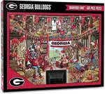 (new) Youthefan Ncaa Georgia Bulldogs Barnyard Fans 500PC Puzzle (sealed In Box). Fixed Price $19.99.