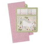 Design Imports Potholder Gift Set, Oh Hoppy Day (756551). Fixed Price $23.00.