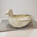 White Creative Co-op Terracotta Decorative Bird Bowl. Fixed Price $27.99.