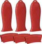 Joyhalo Cast Iron Handle Cover, 6 Pack Silicone Pot Heat Resistant,. Fixed Price $14.70.