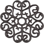 Cast Iron For Hot Dishes, Pots, Pans, Metal Trivet, Victorian Desig. Fixed Price $27.15.
