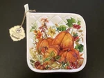 Michel Design Works Pumpkin Prize Potholder. Fixed Price $11.99.