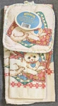 Vintage 3 Piece Set Cat Kitten Country Kitchen Towel Pot Holder Dish Cloth New. Fixed Price $25.00.