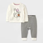 Cat & Jack Baby 2PC Halloween Dog Trick-or-treat French Terry Set Newbor. Fixed Price $6.49.