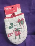 Disney Mickey Mouse Christmas Oversized Mini Oven Mitts .. New Free Shipping. Fixed Price $14.98.