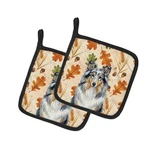 Carolines Treasures WDK8011PTHD 7.5 X In. Blue Merle Sheltie Heirloom Fal.... Fixed Price $28.06.