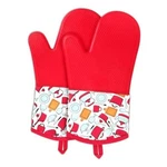 Lyart Heat Resistant Silicone Oven Gloves, Non-slip 1PAIR Mitts Red. Fixed Price $24.53.