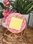 3D Printed Sticky Note Pad Holder / Choose Your Own Color. Fixed Price $10.00.