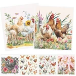Swedish For Kitchen, 6PCS Chicken Rooster Gift.... Fixed Price $15.67.