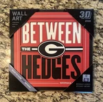 Youthefan Ncaa Georgia Bulldogs Slogan 3D Wall Art X 12, Between Hedges. Fixed Price $29.98.