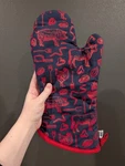 Now Designs Chef Oven Mitt - Backyard Bbq. Fixed Price $14.00.