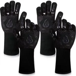 Bbq Fireproof Gloves, Grill Cut-resistant 1472 Heat. Fixed Price $34.44.
