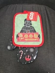 Nwt St. Nicholas Square Christmas Star Wars Darth Vader Oven Mitt & Pot Holder. Fixed Price $12.99.