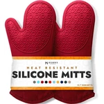 Bpa-free Silicone Oven Mitts Ultra Heat Resistant Up To 500. Fixed Price $29.98.