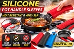 Silicone Pot Handle Sleeve Heat Resistant Cast Iron Skillet Grip Cover Anti Slip. Fixed Price $9.99.