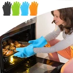 Silicone Heat Resistant Cooking Gloves Food Grade Non-slip Oven Grill Mitts. Fixed Price $9.71.