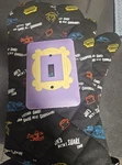 Friends The Tv Series Quilted Oven Mitt Set With Light Switch Plate. Fixed Price $18.00.