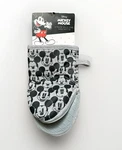 New Disney Mickey Mouse Multi Image Faces Black & Gray 2PC Oven Mini-mitt Pair. Fixed Price $18.99.