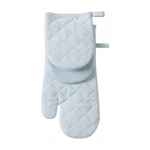 Beautiful Kitchen Waffle Oven Mitt & Mini Set, 100% Cotton, Heat Resistant. Fixed Price $16.03.
