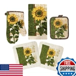 American Linen Oven Mitts And Pot Holders - Kitchen Towels Dish Cloths Sets. Fixed Price $21.60.
