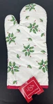 Lenox Christmas Oven Mitt American By Design Holly Leaves White Cotton Nwt B2. Fixed Price $14.90.