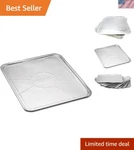 Silver Foil Oven Liners 5-PACK Keep Your Clean While Cooking & Grilling. Fixed Price $38.69.