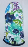 Fiesta Blue Floral Ctn/neoprene Puppet Oven Mitt Nwot. Fixed Price $16.99.