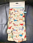 2 Pc Set- Ulster Weavers Dachshund Oven Mitt & Apron New Wieners Dogs. Fixed Price $40.00.