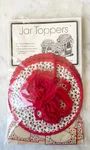 Jar Toppers Kit Vintage Potpourri PRESS-7 Floral 6" Jam Jelly & Yarn. Fixed Price $8.95.