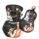 Elvis Pot Holder Oven Mitt Set Guitar 3 Images. Fixed Price $23.19.