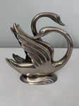 Vintage Silver Plated Swan Letter, Napkins, Menu Holder Ideal For Wedding. Fixed Price $45.00.