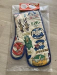 Vintage Homecraft Advertising Oven Mitt Buster Brown Cracker Jack Mr. Peanut Wow. Fixed Price $39.99.