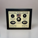 American Civil War Starter Collection Bullets In Display Case (5 Piece) With Coa. Fixed Price $43.89.