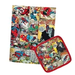 Marvel: Spider-man 2-PIECE Retro Comic Book Kitchen Gift Set Bioworld Tea. Fixed Price $29.98.