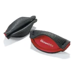 Kitchen Grips 2PC Short Pot Handle Holder / Mini Mitts Set - Red Black. Fixed Price $16.95.